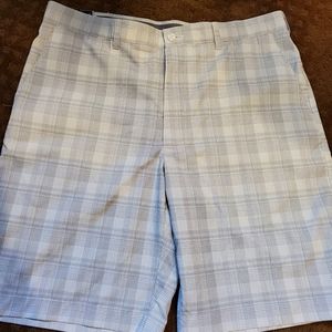 PGA plaid Golf Shorts